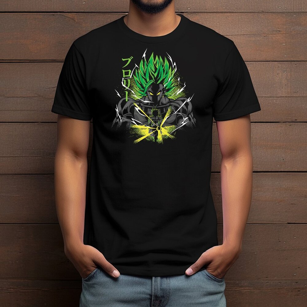 Broly (DBZ) Anime Custom T-shirt